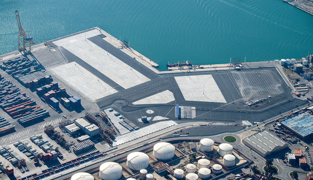 Terminal Contenedores de TCB Muelle Sur del Puerto de Barcelona - Copisa