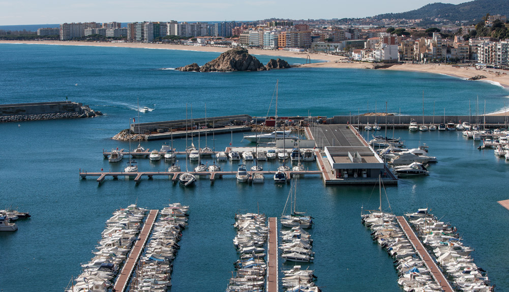 Copisa construcción puerto de Blanes